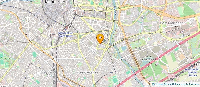 localisation de l'entreprise ESQUISSE B606 à MONTPELLIER
