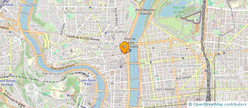 localisation de l'entreprise ESQUISSE DESSIN TEXTILE à LYON