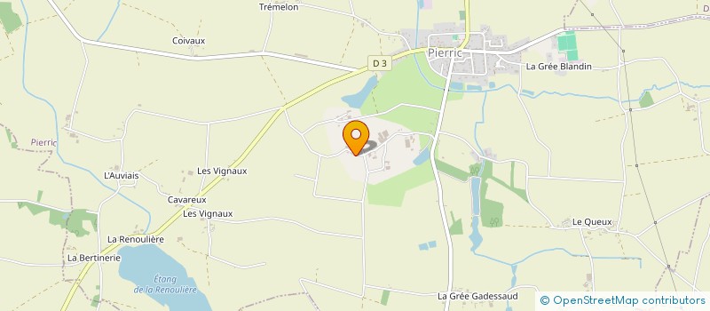 localisation de l'entreprise ESQUISSE ET RENOVATION  PIERRIC