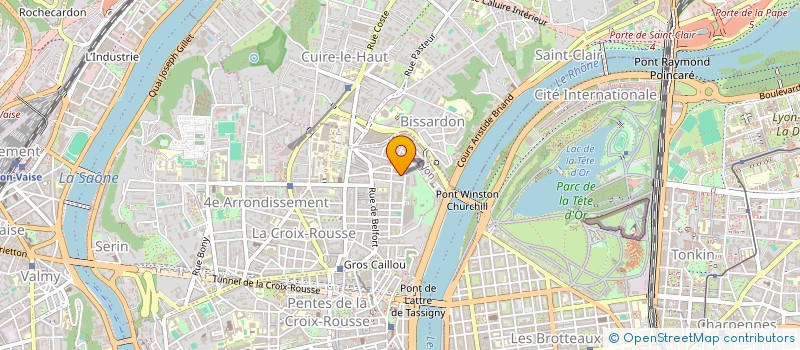 localisation de l'entreprise ESQUISSES D AVENIR à LYON