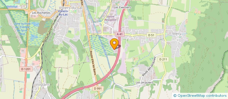 localisation de l'entreprise ESQUISSES D'INTERIEURS à MERY