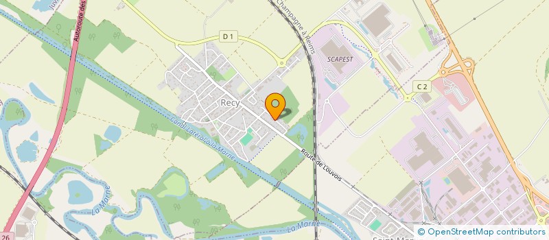 localisation de l'entreprise ESR à SAINT-MARTIN-SUR-LE-PRE