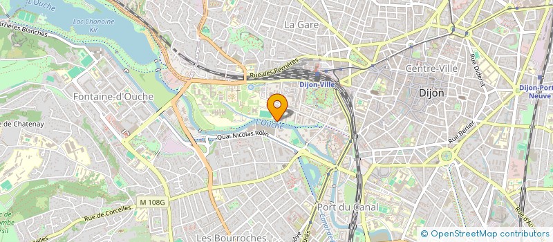 localisation de l'entreprise ESR - CDP  DIJON