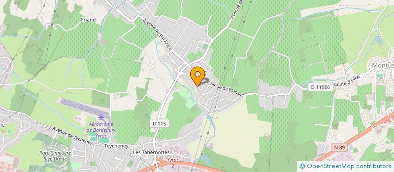 localisation de l'entreprise ESR2 à YVRAC