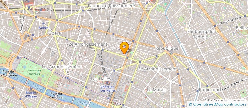 localisation de l'entreprise ESRA  PARIS