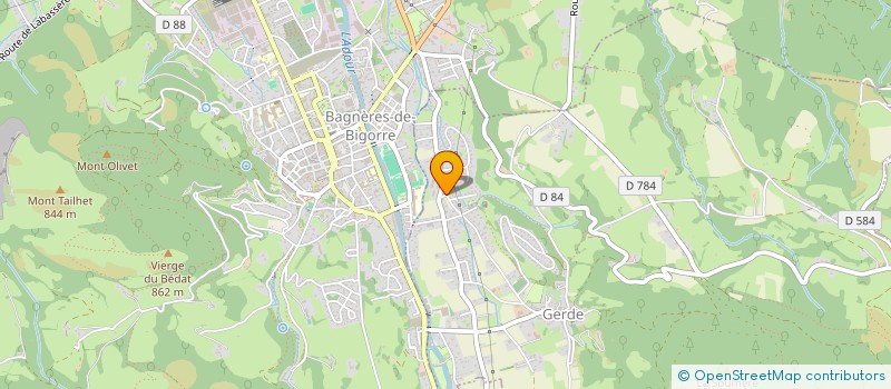 localisation de l'entreprise ESREN  GERDE