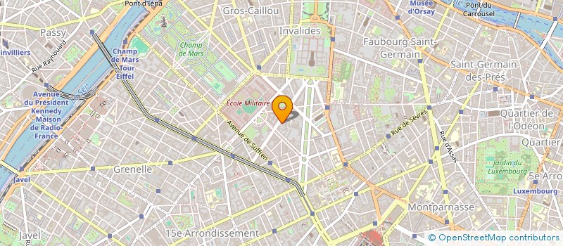localisation de l'entreprise ESRM ALIMENTAIRE  PARIS