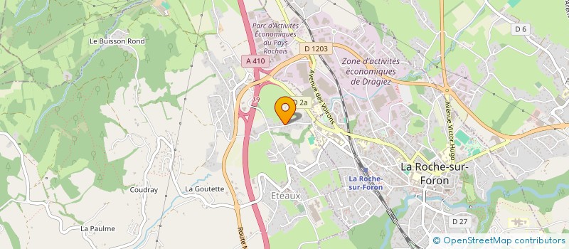 localisation de l'entreprise ESS CARDIO AURA  ETAUX