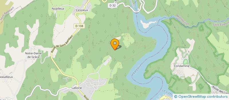 localisation de l'entreprise ESS'FOLIES  CHAMBLES