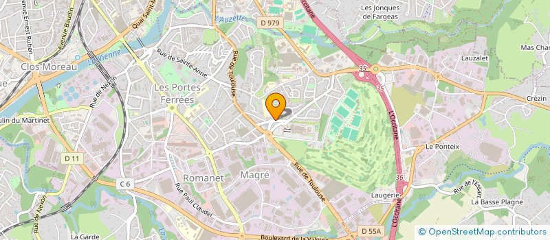 localisation de l'entreprise ESS LIMOPHTA à LIMOGES