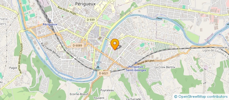 localisation de l'entreprise ESS'OR  PERIGUEUX