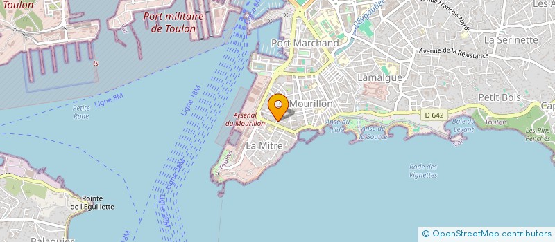 localisation de l'entreprise ESS RESPIVAR  TOULON