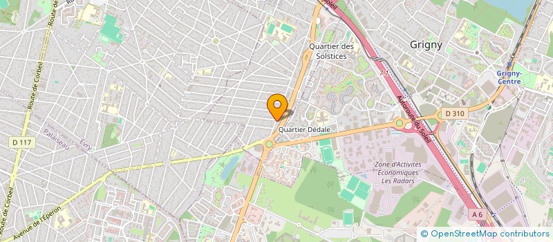 localisation de l'entreprise ESSA à VIRY-CHATILLON