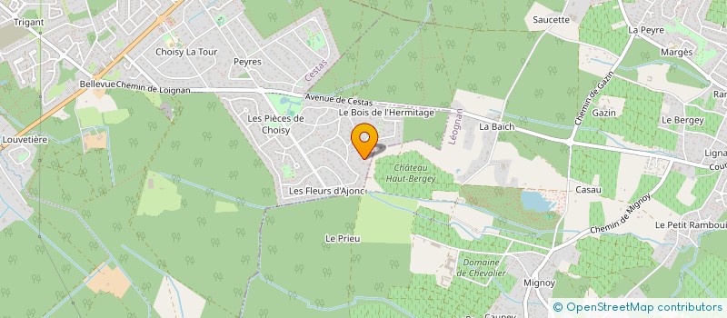 localisation de l'entreprise ESSA à CESTAS