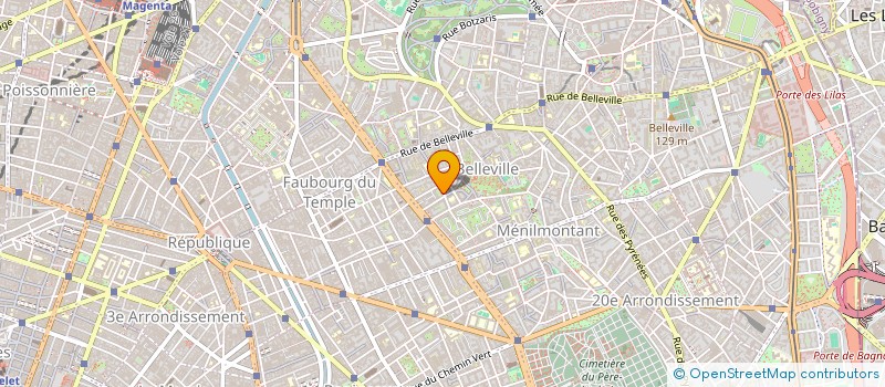 localisation de l'entreprise ESSA - EXPRESS  PARIS