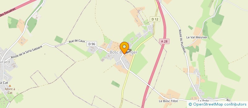 localisation de l'entreprise ESSADIE BATIMENT  BOSC-BERENGER