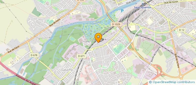 localisation de l'entreprise ESSAFA FOOD DISTRIBUTION à GAUCHY