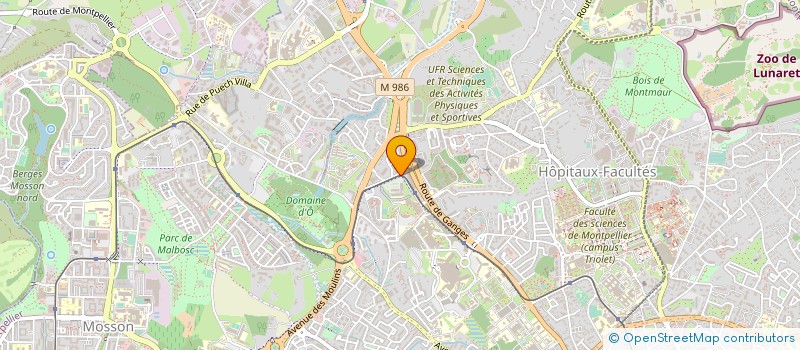 localisation de l'entreprise ESSAI THERAPEUTIQUE CHIMIO.NEOADJUVANTE à MONTPELLIER