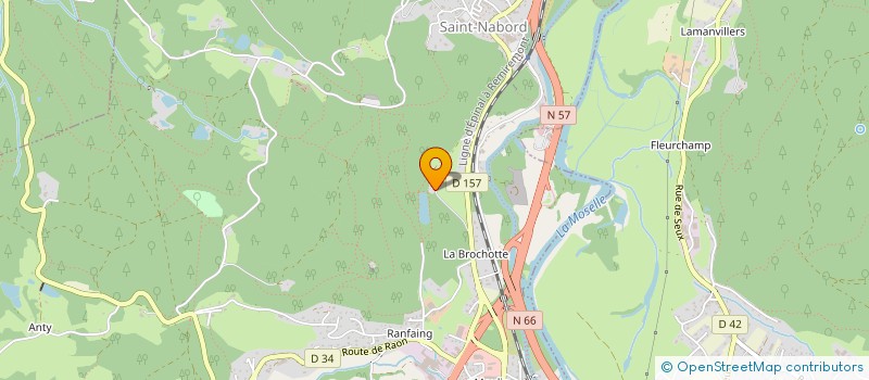 localisation de l'entreprise ESSAIM NABORD  SAINT-NABORD