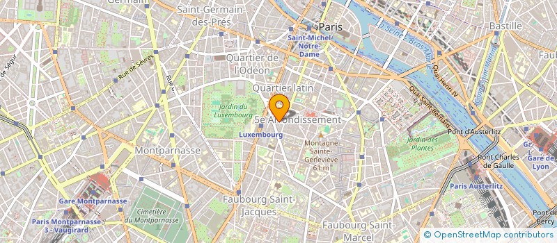 localisation de l'entreprise ESSAIME  PARIS