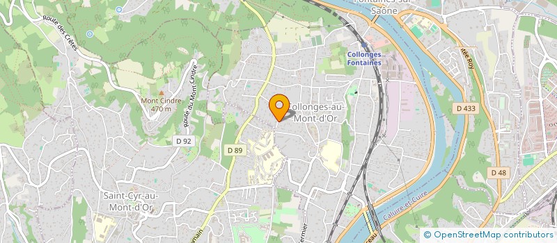 localisation de l'entreprise ESSAIMEL  COLLONGES-AU-MONT-D'OR