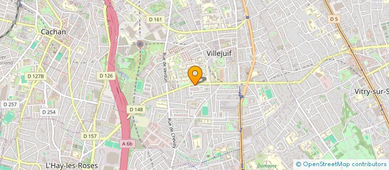 localisation de l'entreprise ESSALAM  VILLEJUIF