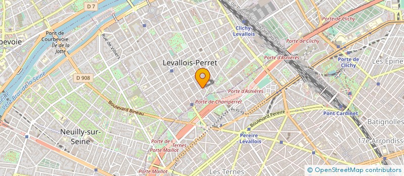 localisation de l'entreprise ESSAMAI MUSIQUE à LEVALLOIS-PERRET