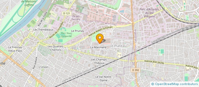 localisation de l'entreprise ESSANE  GROUP à SARTROUVILLE