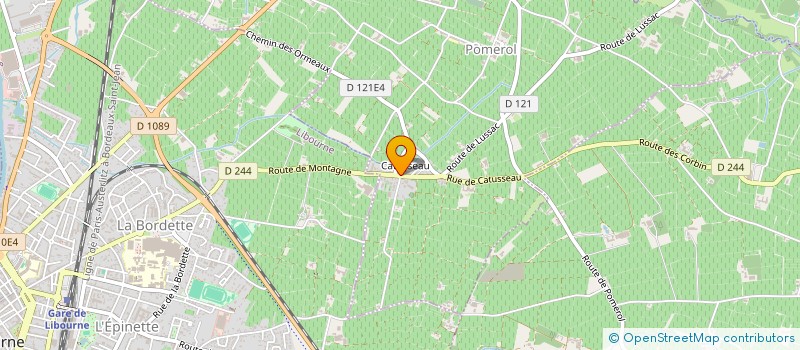 localisation de l'entreprise ESSANIPSEL  POMEROL