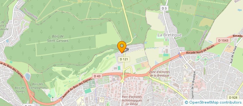 localisation de l'entreprise ESSARTEX  MONT-SAINT-AIGNAN