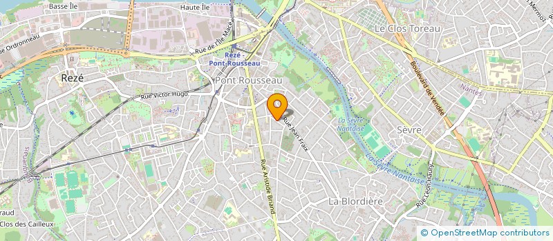 localisation de l'entreprise ESSARTS  REZE