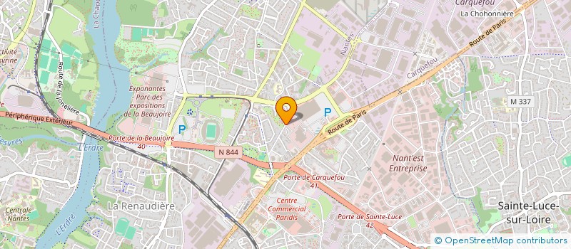 localisation de l'entreprise ESSASWING  NANTES