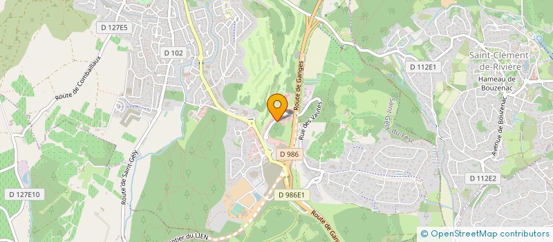 localisation de l'entreprise ESSBAELEC à SAINT-GELY-DU-FESC