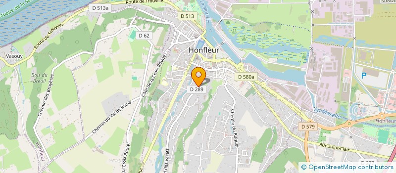 localisation de l'entreprise ESSBEDE à HONFLEUR