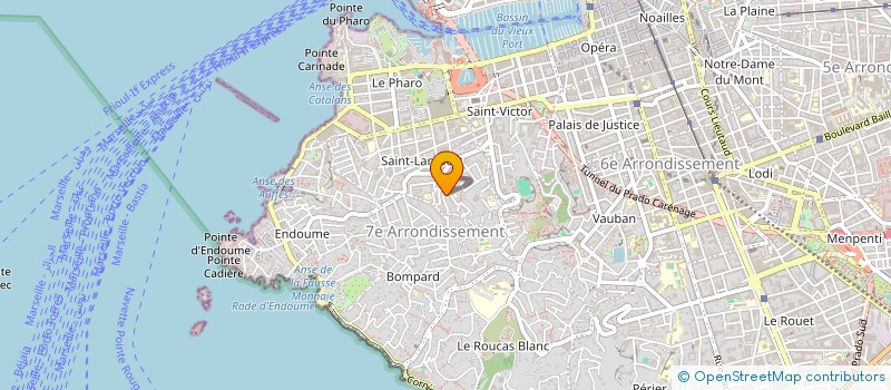 localisation de l'entreprise ESSEF PARIS à MARSEILLE