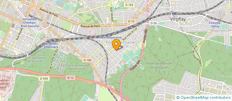 localisation de l'entreprise ESSEFIX à VERSAILLES