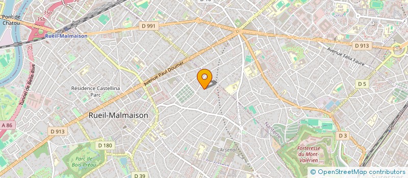 localisation de l'entreprise ESSEM à RUEIL-MALMAISON