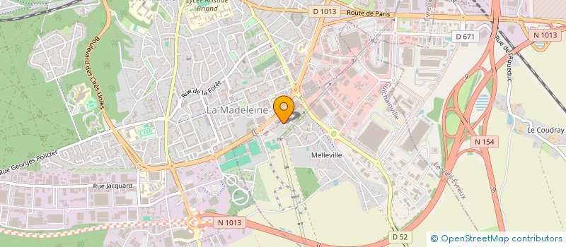 localisation de l'entreprise ESSEN BOIS  GUICHAINVILLE