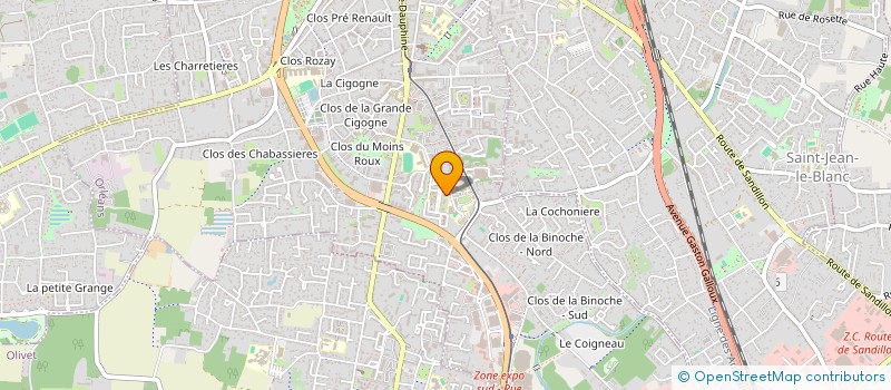 localisation de l'entreprise ESSEN6EL à ORLEANS
