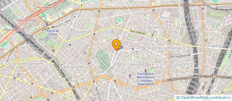 localisation de l'entreprise ESSENCE CIEL à PARIS