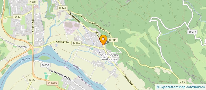 localisation de l'entreprise ESSENCE-CIEL  SAINT-SORLIN-EN-BUGEY