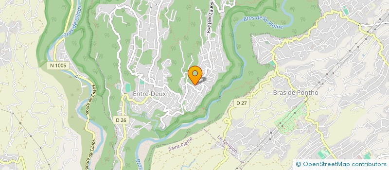 localisation de l'entreprise ESSENCE-CIEL  ENTRE-DEUX