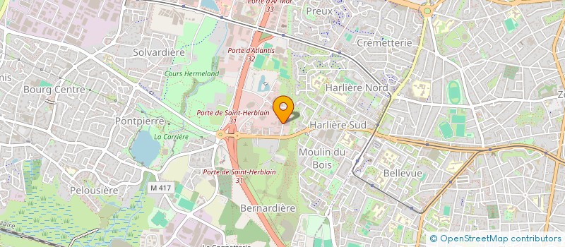 localisation de l'entreprise ESSENCE&CO  SAINT-HERBLAIN