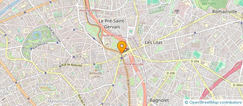 localisation de l'entreprise ESSENCE D'HUMANITE  PARIS