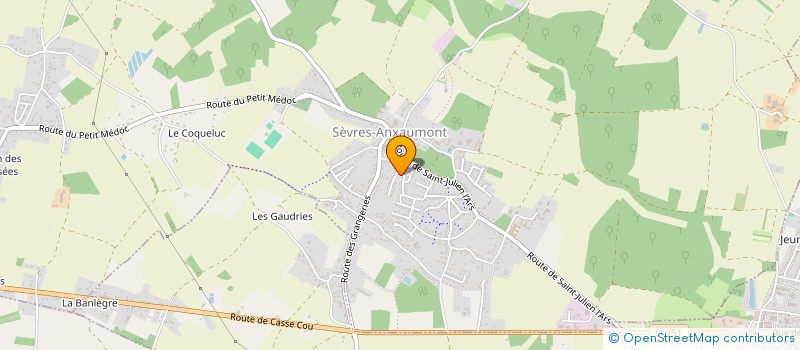 localisation de l'entreprise ESSENCE DE FEMME à SEVRES-ANXAUMONT