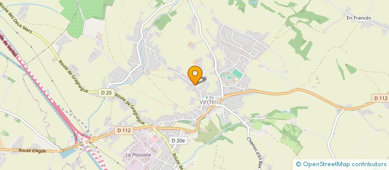 localisation de l'entreprise ESSENCE ORDINAIRE  VERFEIL