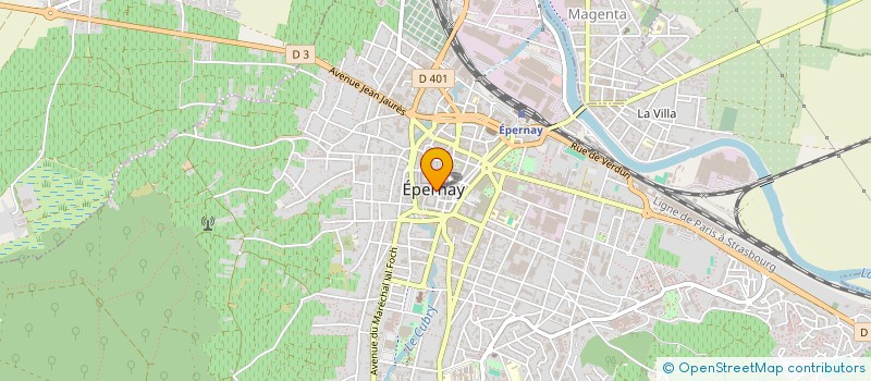 localisation de l'entreprise ESSENCES ET RITUELS  EPERNAY