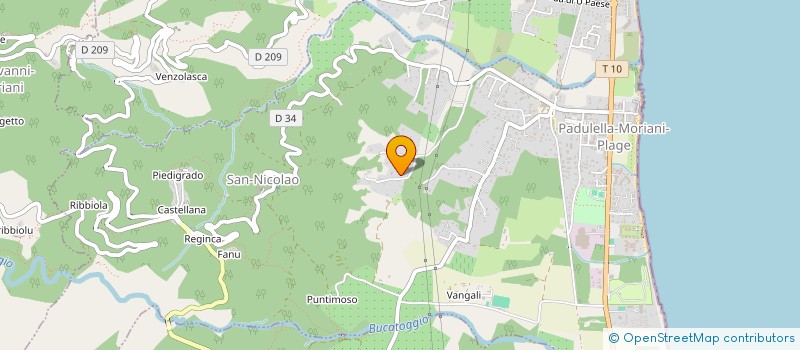 localisation de l'entreprise ESSENCES NATURELLES CORSES à SAN NICOLAO