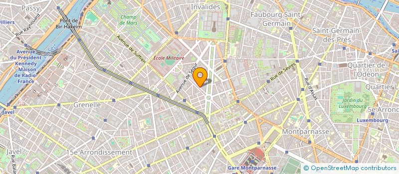 localisation de l'entreprise ESSENCI DOMAINE  PARIS