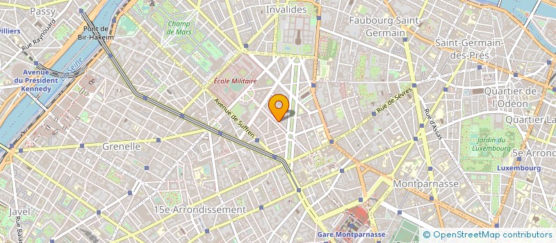 localisation de l'entreprise ESSENCI FRANCE à PARIS